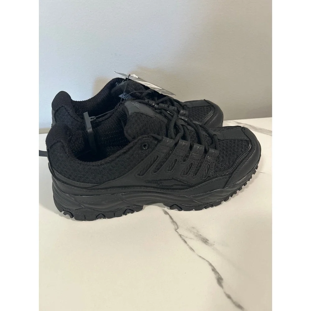 Avia Elevate Sneakers Womens 8.5 Black New Memory Foam Odor Control WMAV21ES042L